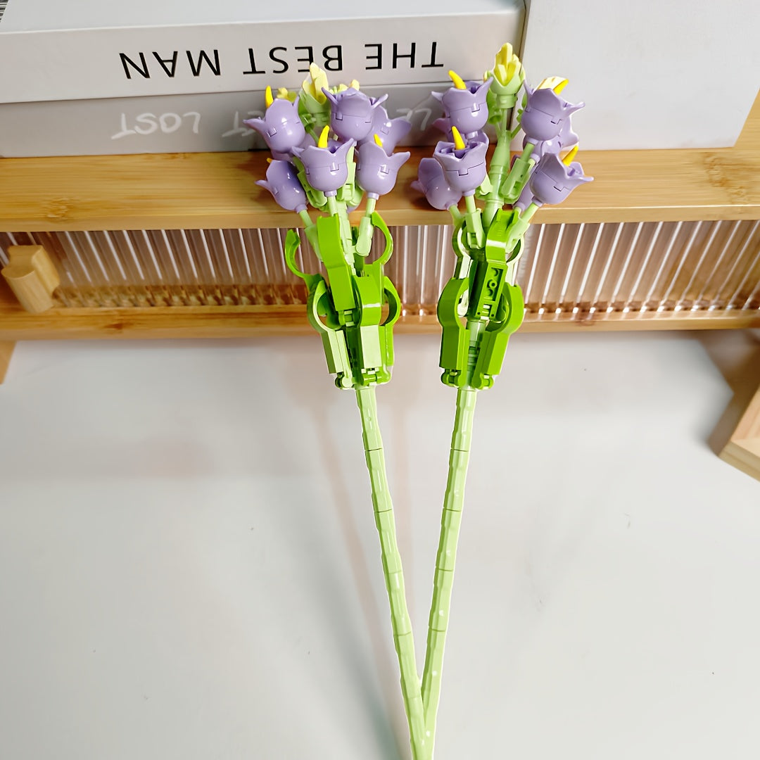 TWO BELLFLOWER FLOWERS | 100 pieces