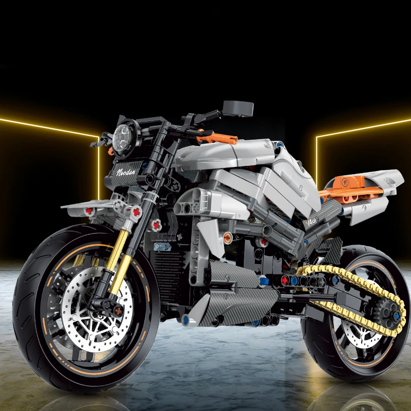 ZÁVODNÍ MOTOCYKL 1:8 | 642 dílků