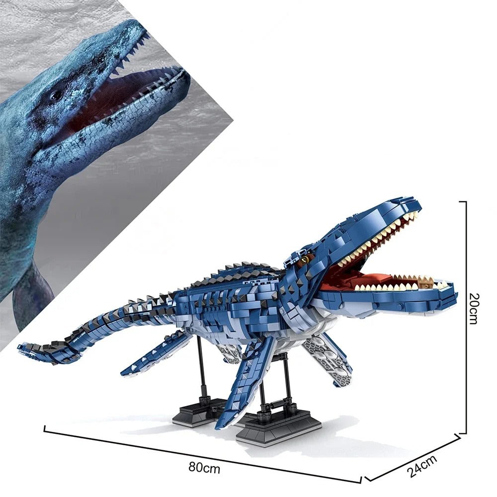 JURSKÝ MOSASAURUS | 1859 dílků