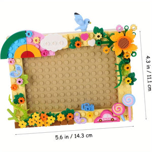 COLORFUL PHOTO FRAMES MADE OF BLOCKS | 128 pieces
