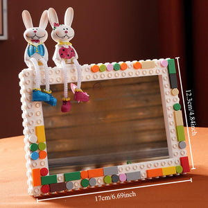 COLORFUL PHOTO FRAMES MADE OF BLOCKS | 128 pieces