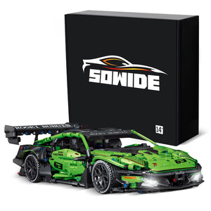 ZIELONE AUTO SPORTOWE GT3 | 1644 elementów