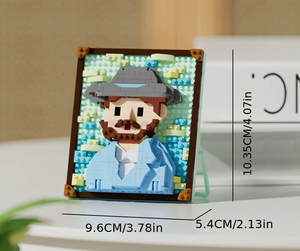 FAMOUS PAINTINGS MADE FROM BLOCKS | 337 pieces