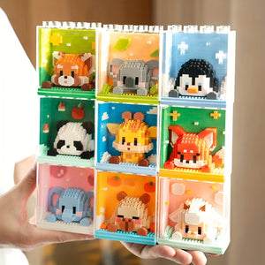 TINY ANIMALS IN TRANSPARENT BLOCKS | 337 pieces