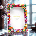 PHOTO FRAME WITH FLOWERS | 100 pieces