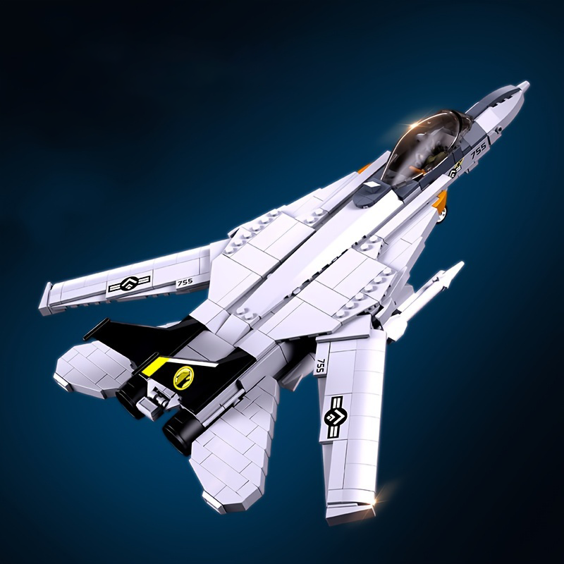 COMBAT FIGHTER F-14D | 404 pieces