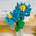 TWO BLUE CHRYSANTHEMUMS | 100 pieces