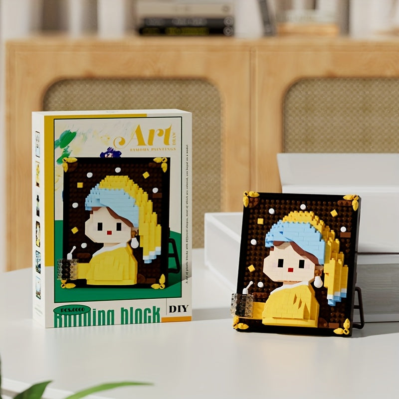 FAMOUS PAINTINGS MADE FROM BLOCKS | 337 pieces