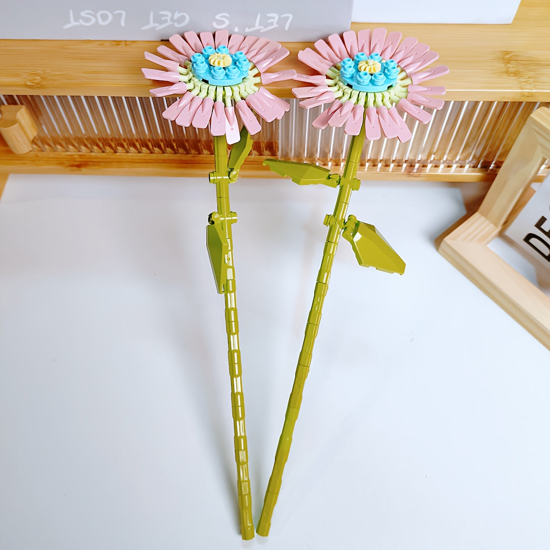 TWO ZINNIA FLOWER | 100 pieces