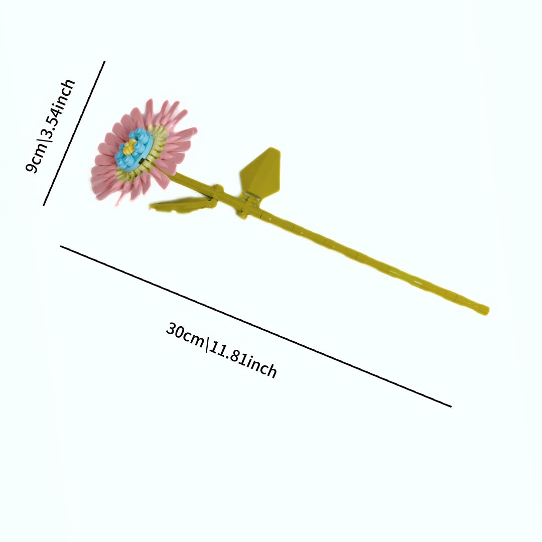 TWO ZINNIA FLOWER | 100 pieces