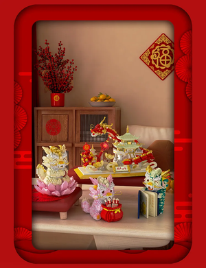 CHINESE COLORFUL DRAGONS | 1190 pieces