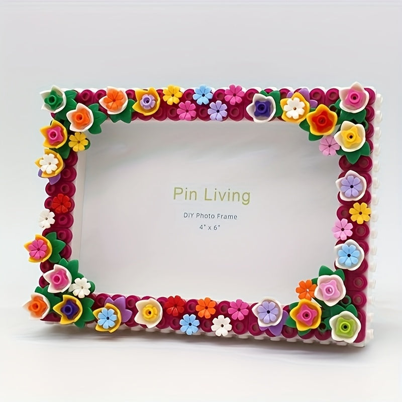 PHOTO FRAME WITH FLOWERS | 100 pieces