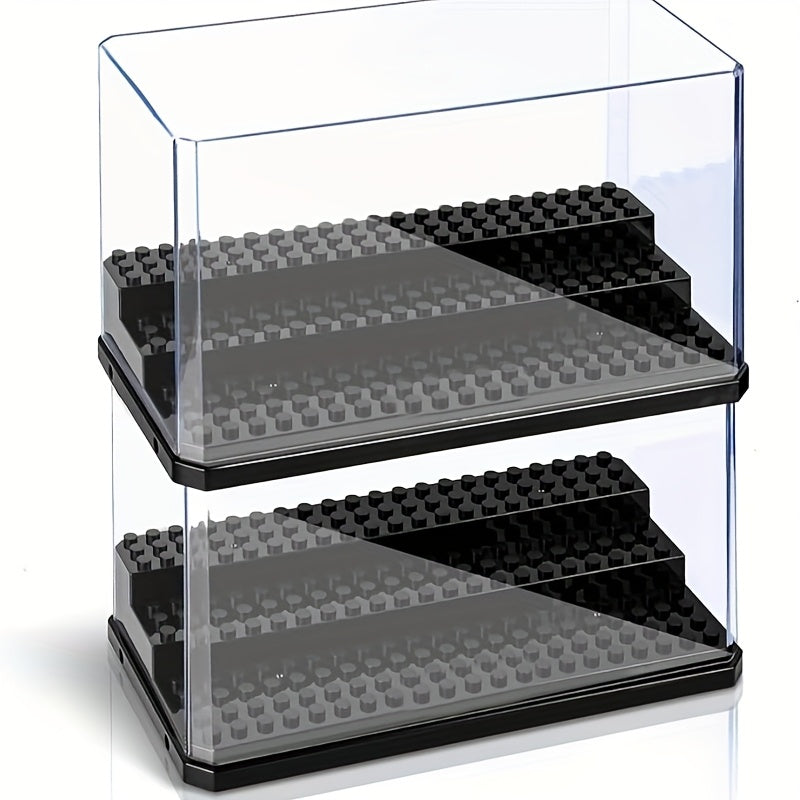 ACRYLIC TRANSPARENT DISPLAY CASE FOR FIGURINES