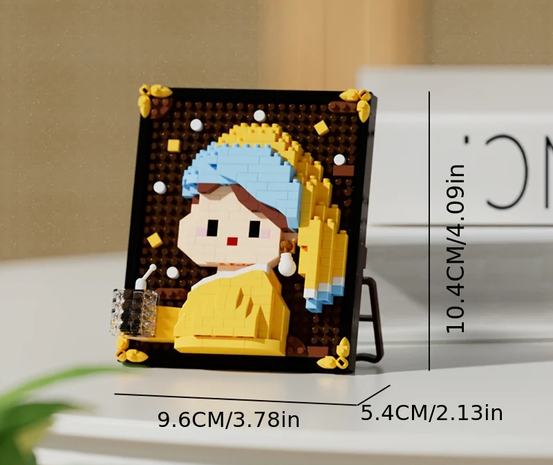 FAMOUS PAINTINGS MADE FROM BLOCKS | 337 pieces