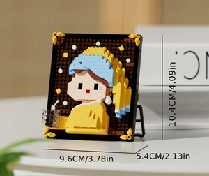 FAMOUS PAINTINGS MADE FROM BLOCKS | 337 pieces