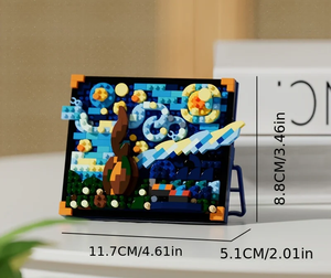 FAMOUS PAINTINGS MADE FROM BLOCKS | 337 pieces