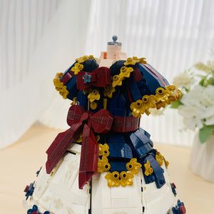 DRESSES FOR DOLL TO BUILD | 1682 pieces