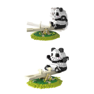 CHARMING PANDAS AT THE PLAYGROUND | 1050 pieces