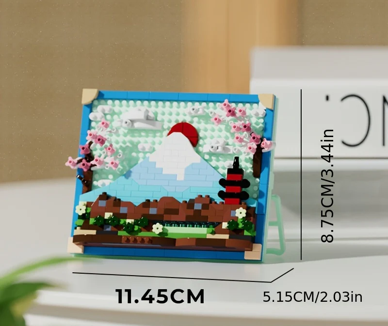 FAMOUS PAINTINGS MADE FROM BLOCKS | 337 pieces
