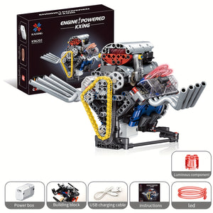 EFFICIENT V8 ENGINE | 665 pieces