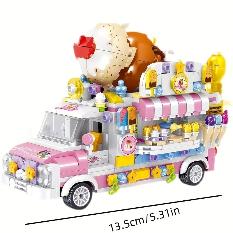 COLORFUL ICE CREAM VAN | 595 pieces