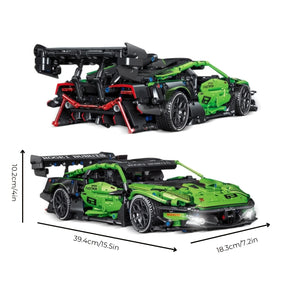 ZIELONE AUTO SPORTOWE GT3 | 1644 elementów