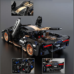 BLACK AND COPPER SPORT CAR | 1330 pieces
