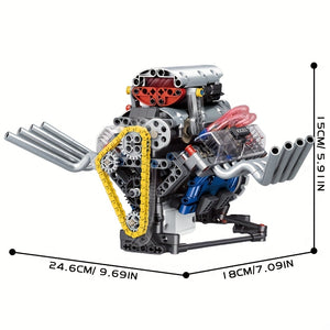 EFFICIENT V8 ENGINE | 665 pieces