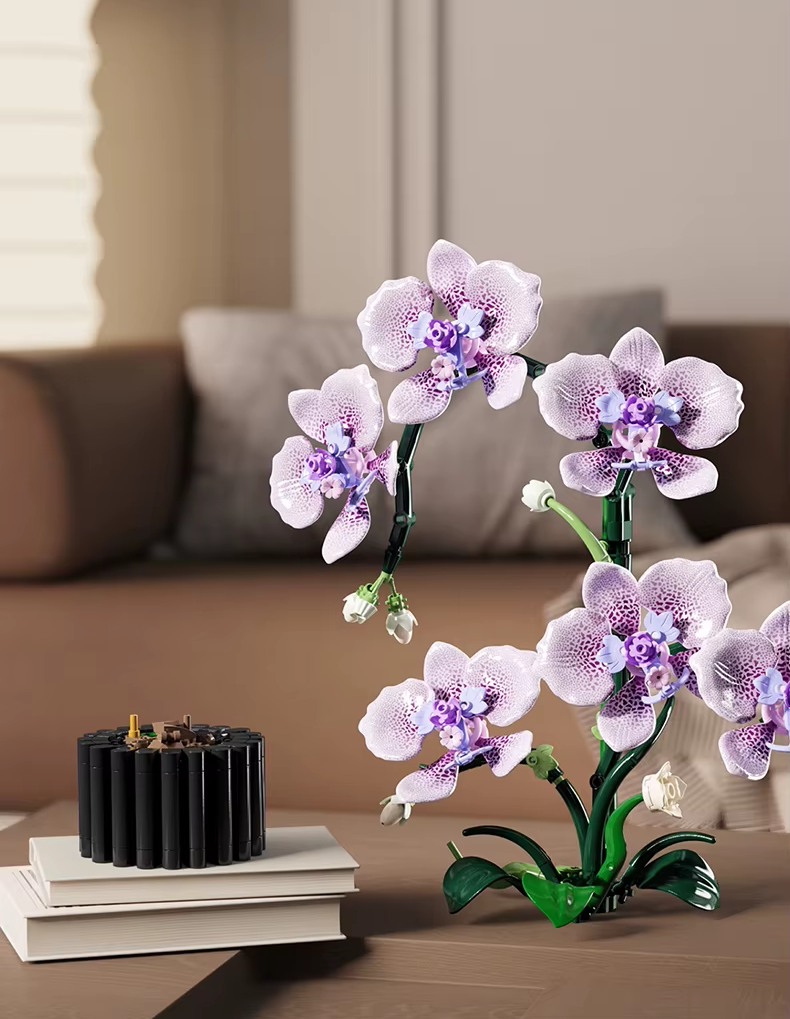 SUBTLE PURPLE ORCHID | 619 pieces