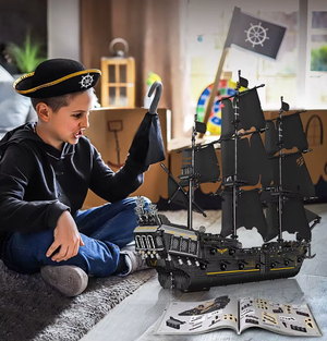 THE SHIP WITH BLACK SAILS | 2868 pieces