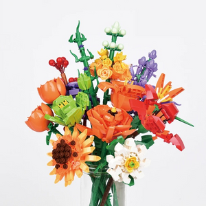 COLORFUL FLOWER BOUQUETS | 756 pieces