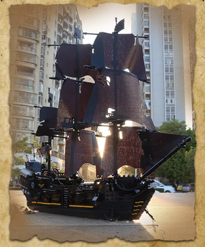 THE SHIP WITH BLACK SAILS | 2868 pieces