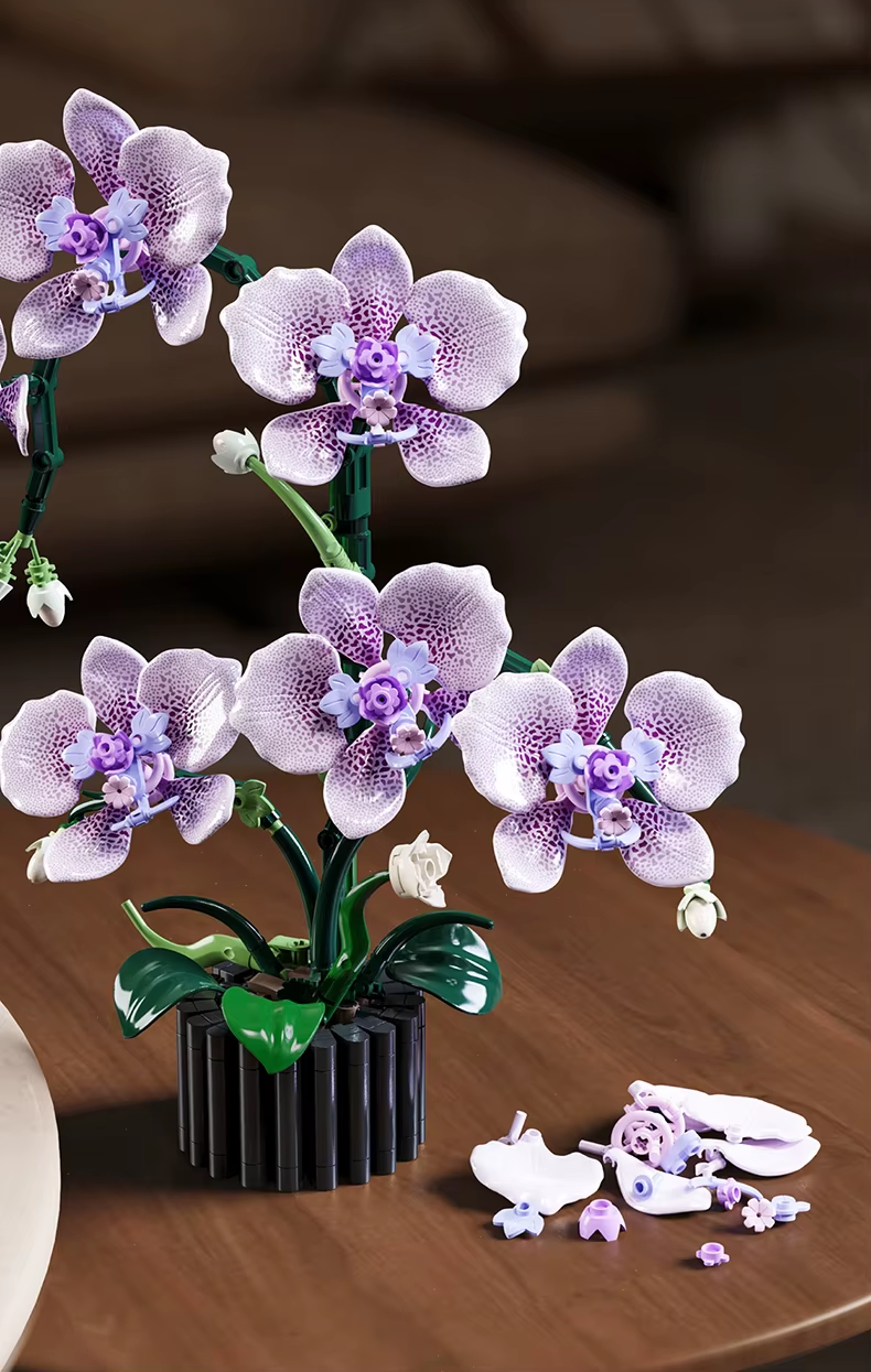 SUBTLE PURPLE ORCHID | 619 pieces