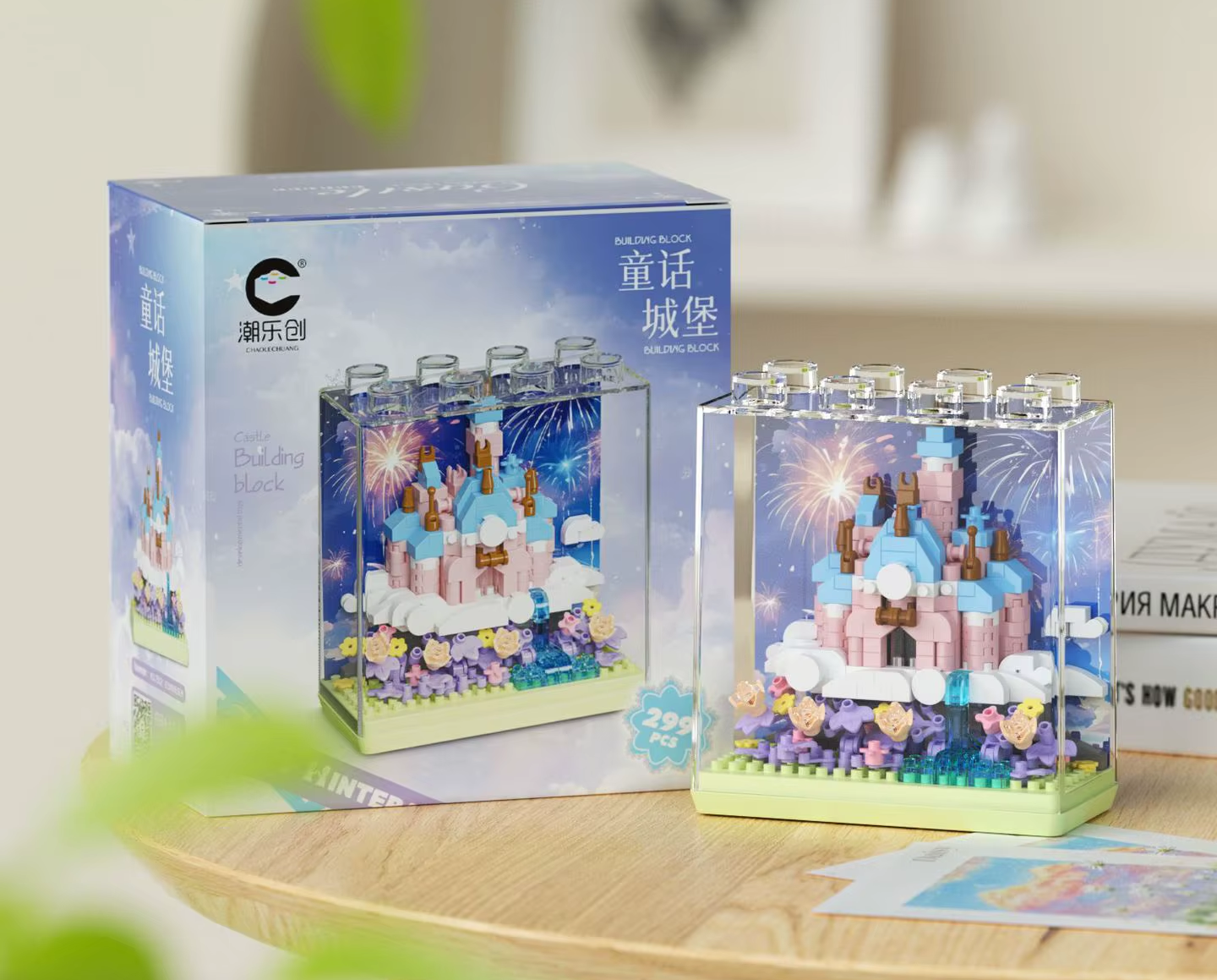 TINY PALACES ENCLOSED IN A BLOCK | 373 pieces