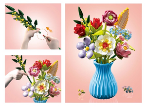 COLORFUL FLOWER BOUQUETS | 756 pieces