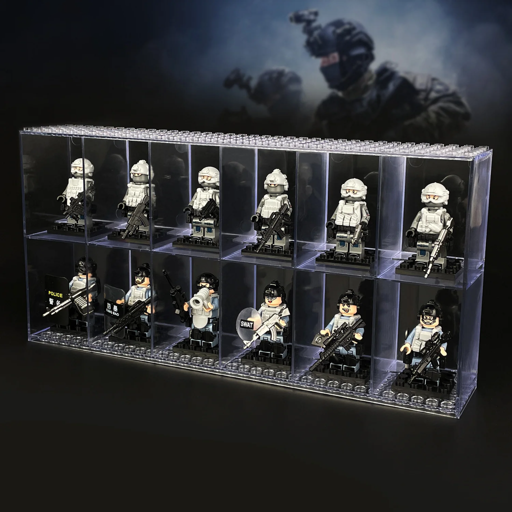 TRANSPARENT PREMIUM DISPLAY CASE FOR FIGURINES
