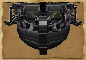 THE SHIP WITH BLACK SAILS | 2868 pieces