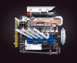 EFFICIENT V8 ENGINE | 665 pieces
