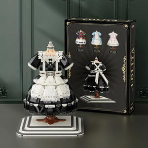 DRESSES FOR DOLL TO BUILD | 1682 pieces