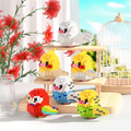 SET OF COLORFUL BIRDS | 242 pieces
