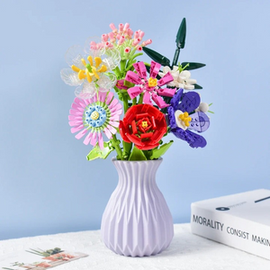 COLORFUL FLOWER BOUQUETS | 756 pieces