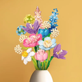 PASTEL FLOWER BOUQUET | 865 pieces