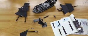 BLACK PEARL PIRATE SHIP | 1424 pieces