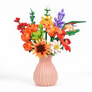 COLORFUL FLOWER BOUQUETS | 756 pieces