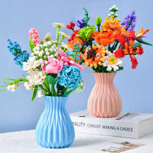 COLORFUL FLOWER BOUQUETS | 756 pieces