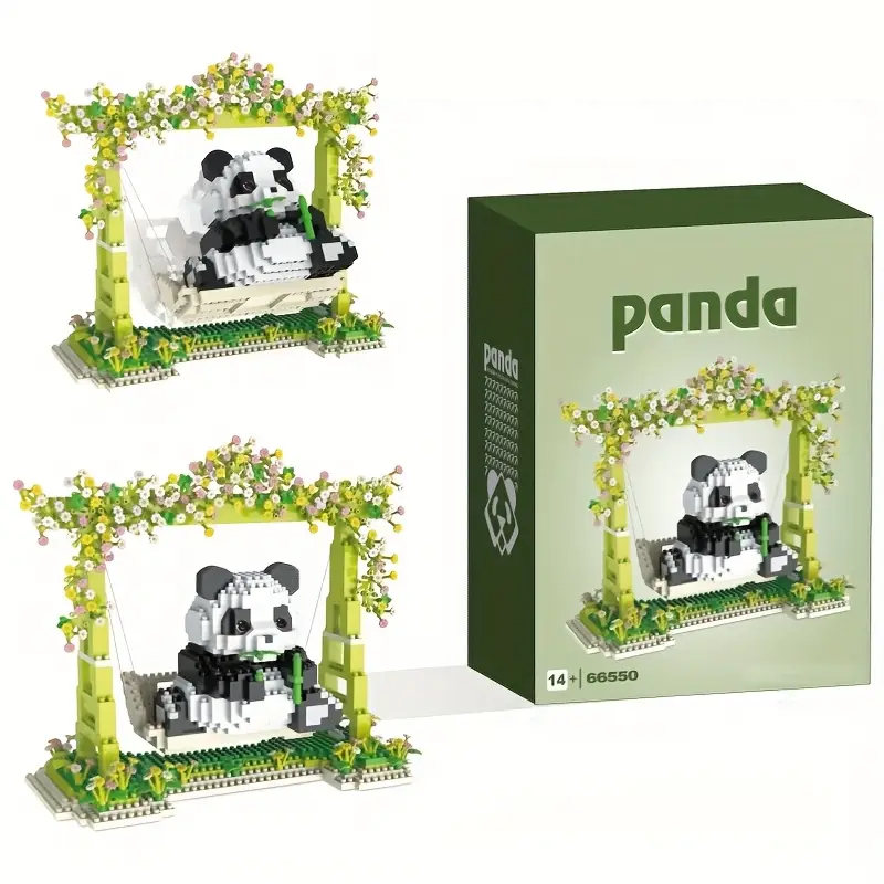 CHARMING PANDAS AT THE PLAYGROUND | 1050 pieces