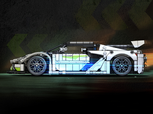 FUTURISTIC SPORTS CAR | 1116 pieces