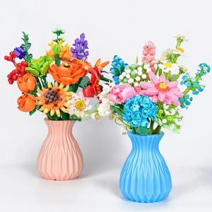 COLORFUL FLOWER BOUQUETS | 756 pieces