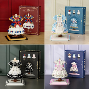 DRESSES FOR DOLL TO BUILD | 1682 pieces