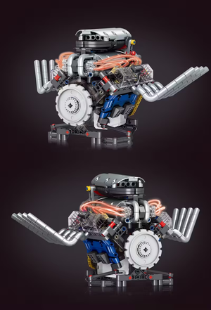 EFFICIENT V8 ENGINE | 665 pieces
